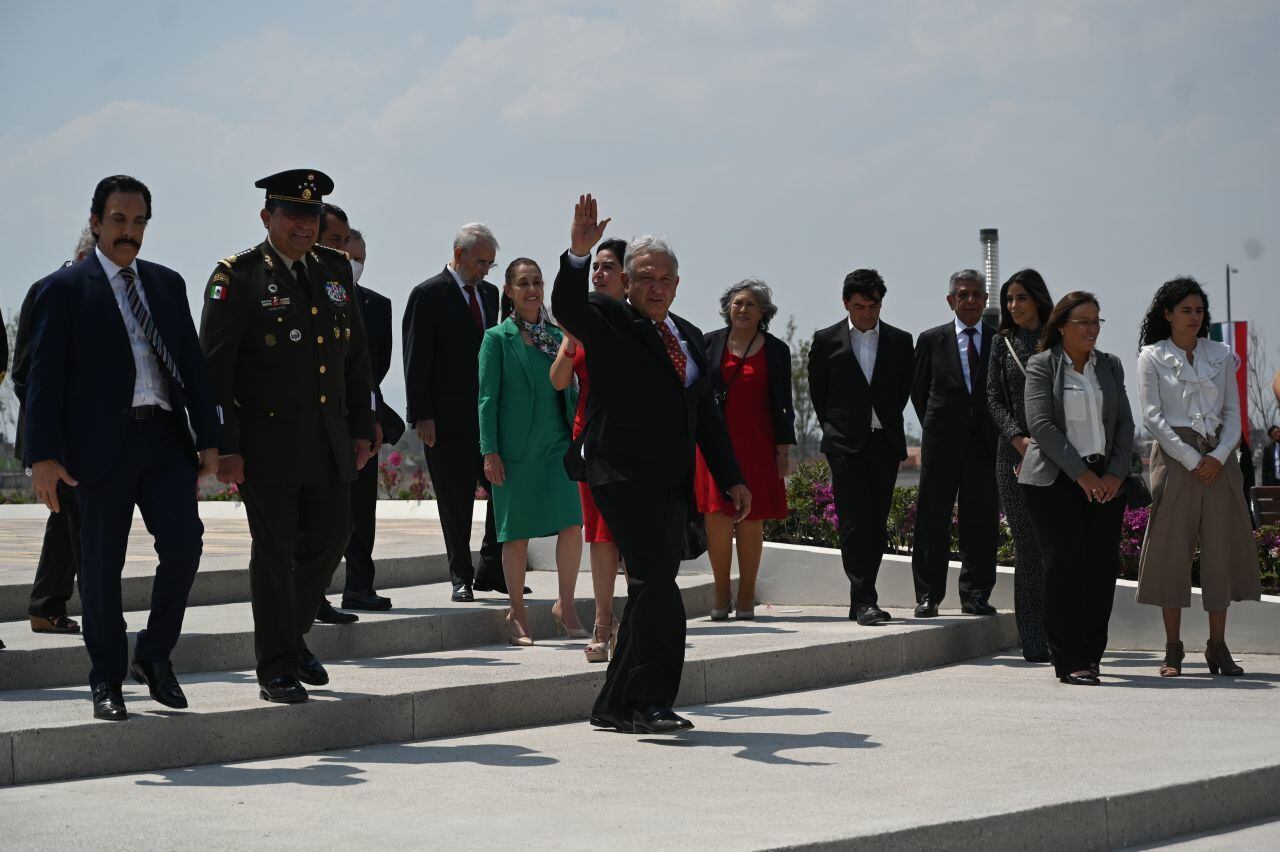 La inauguración del AIFA
