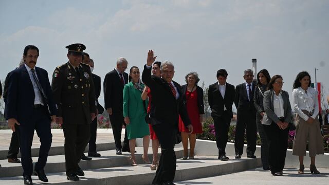 La inauguración del AIFA