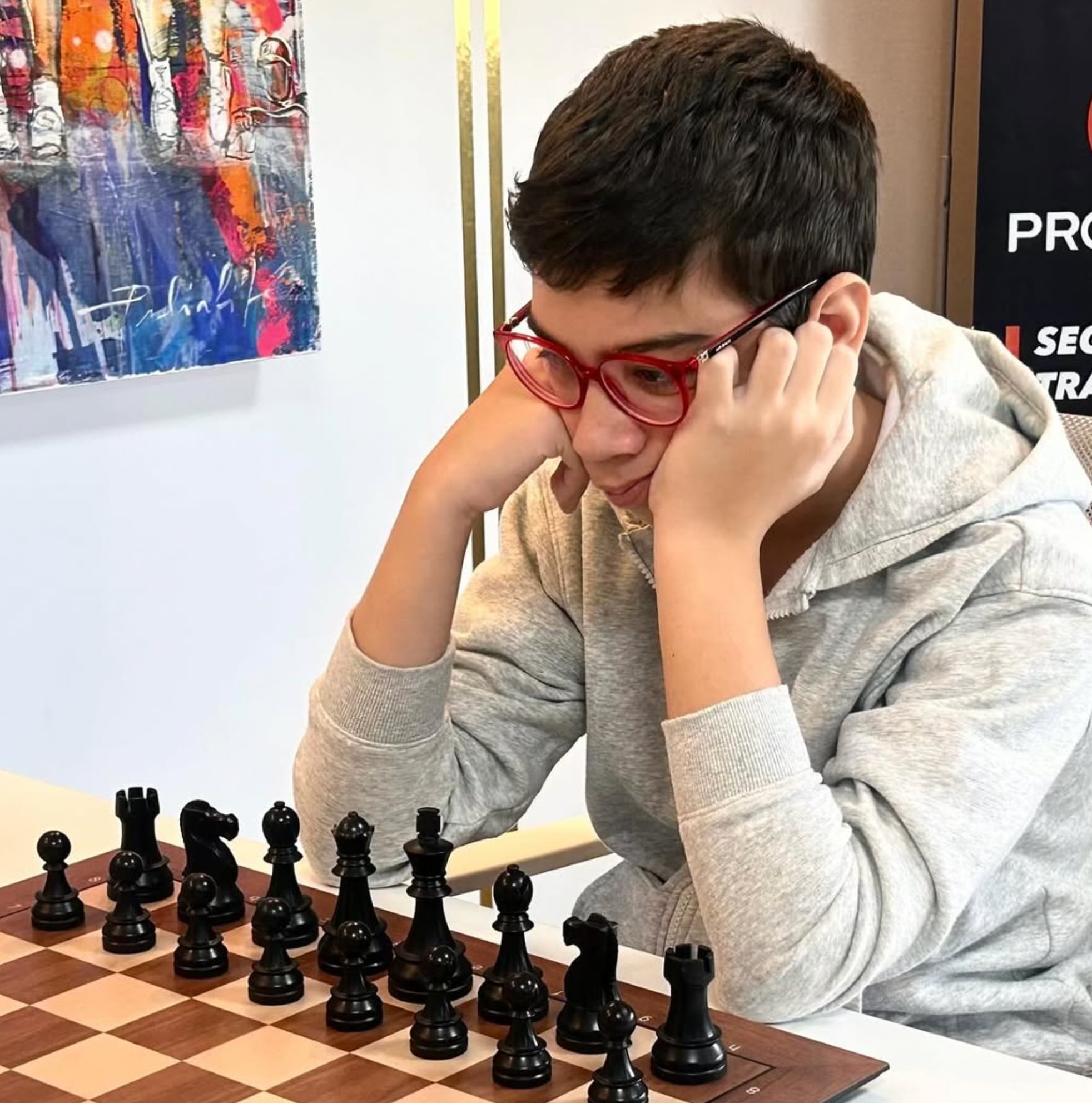 Faustino Oro hace historia en el ajedrez mundial