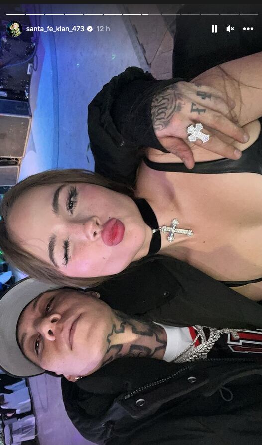 Santa Fe Klan celebra su cumpleaños junto a una nueva conquista.