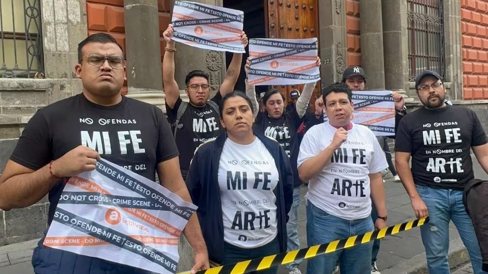 La Venida del Señor: Católicos clausuraron la exposición de Fabián Cháirez y las razones las conocemos