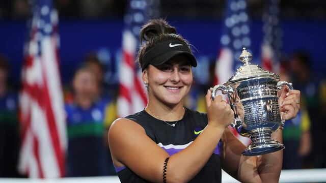 Andreescu se convirtió en la primera canadiense en ganar un Grand Slam