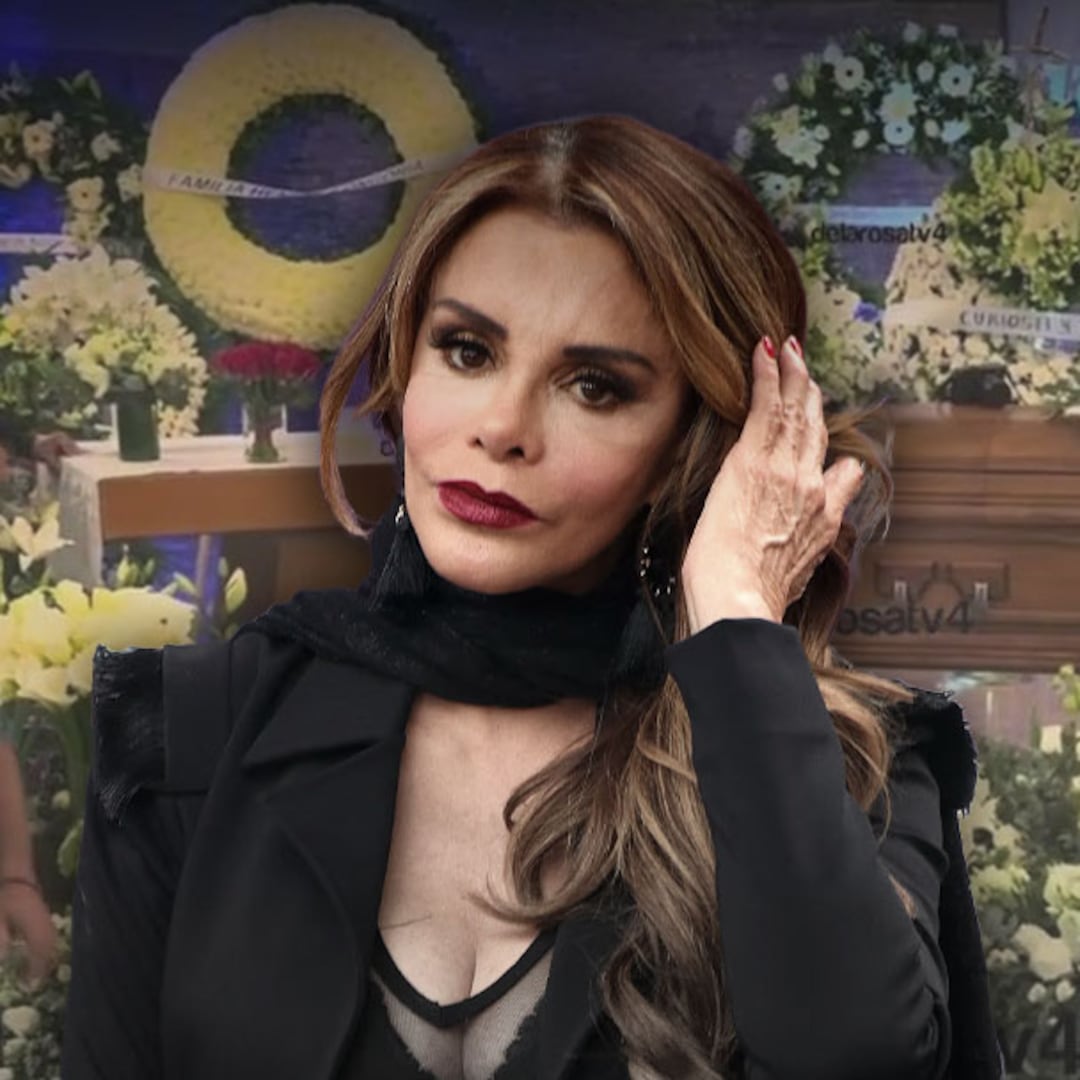 Lucía Méndez se defiende tras polémica por fotos en el funeral de Pedro Torres