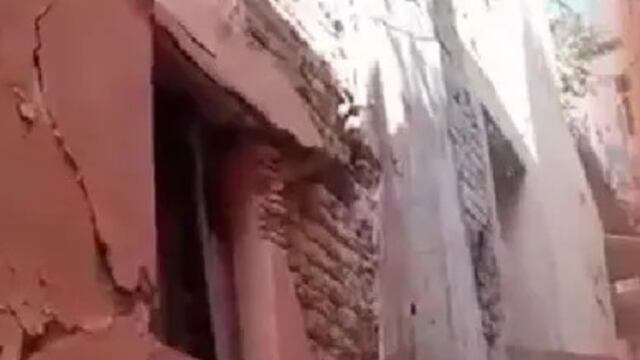 colapsó una casa en el Centro Histórico de Guanajuato