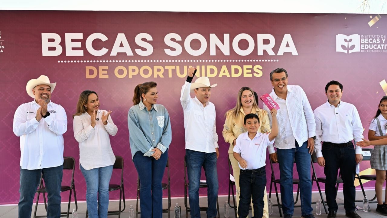 Alfonso Durazo impulsa educación e infraestructura en municipios de Sonora