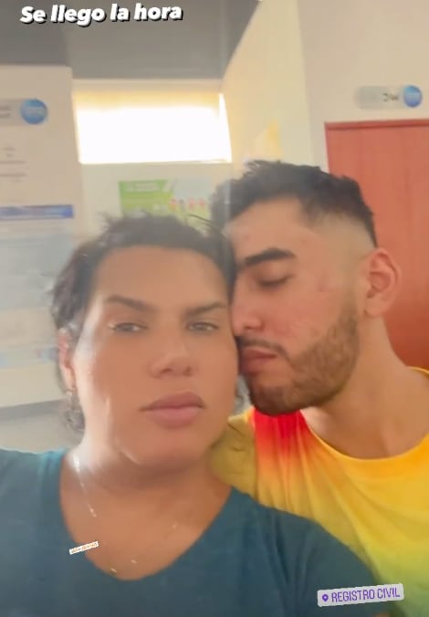 Kimberly la más preciosa y Óscar Barajas