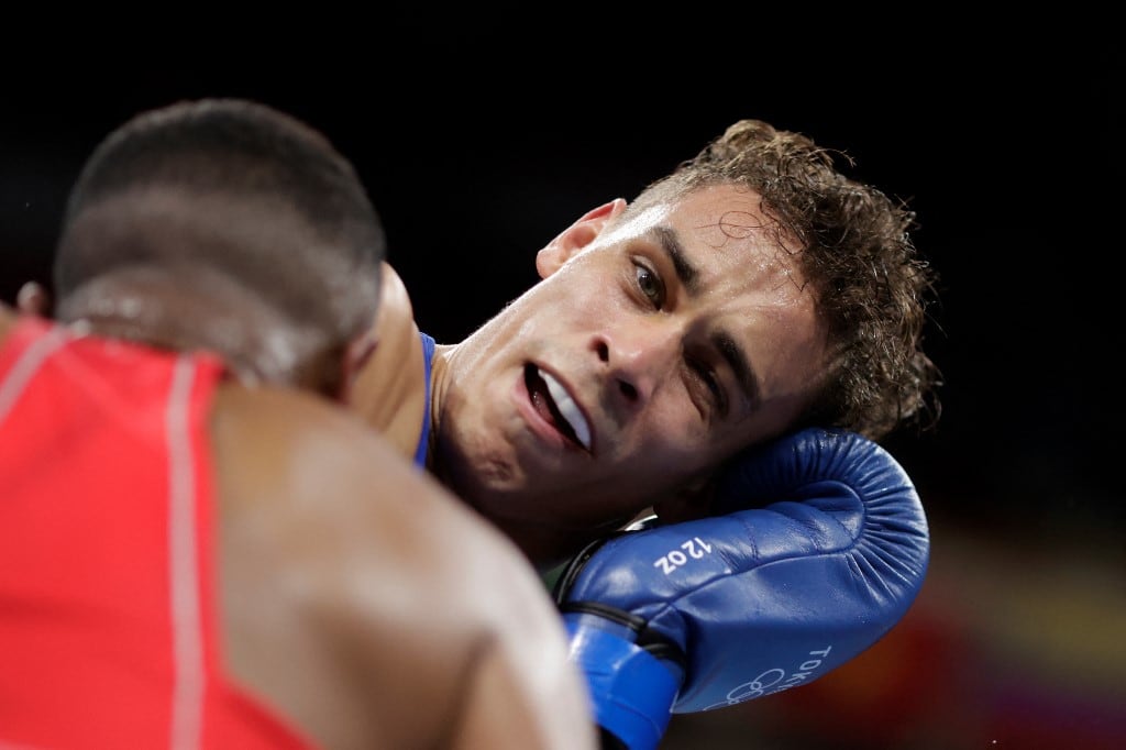 David Nyika tras el ataque de Youness Baalla