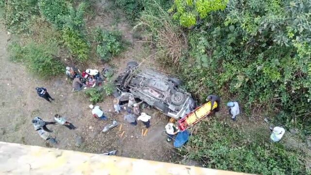 Volcadura de migrantes en Veracruz