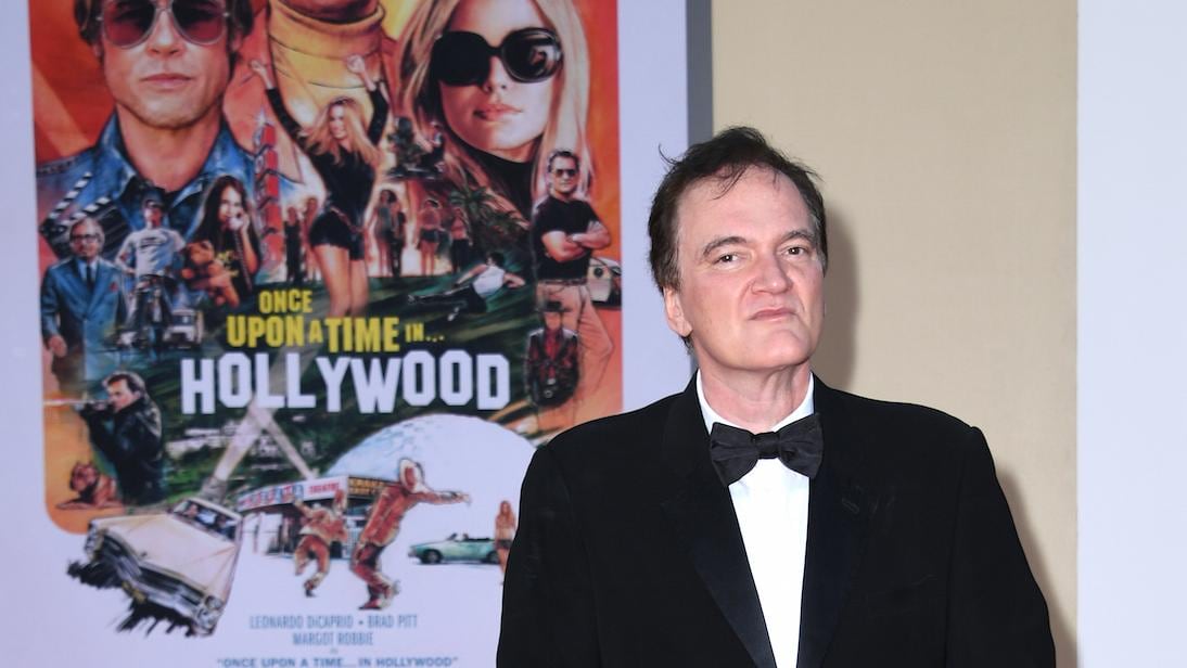 El cineasta estadounidense Quentin Tarantino en el estreno de "Once Upon a Time ... in Hollywood" de Sony Pictures.
