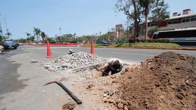 CAPAMA sustituye red hidrosanitaria en costera Miguel Alemán