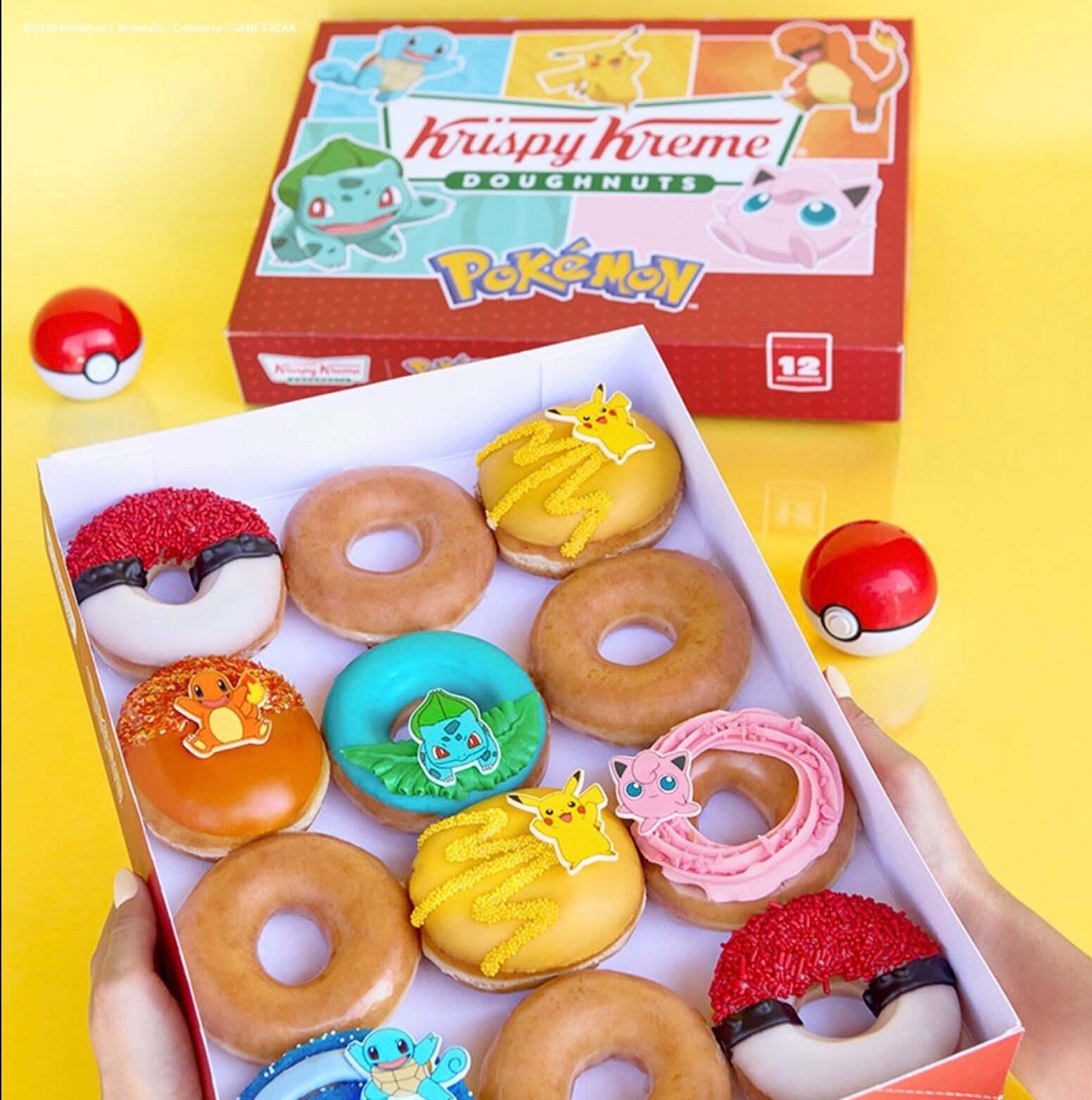 Pokémon y Krispy Kreme