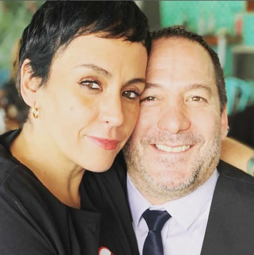 Mayela Laguna y Luis Enrique Guzmán