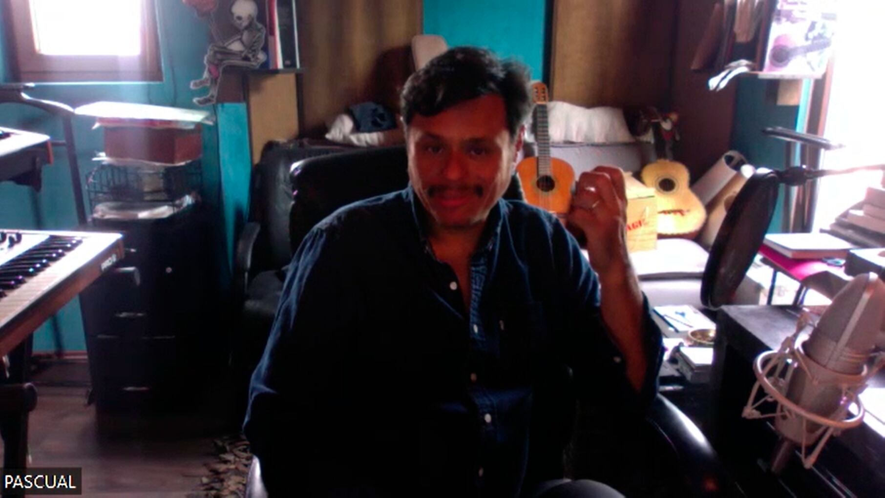 Pascual Reyes, vocalista de San Pascualito Rey en entrevista con SDP Noticias