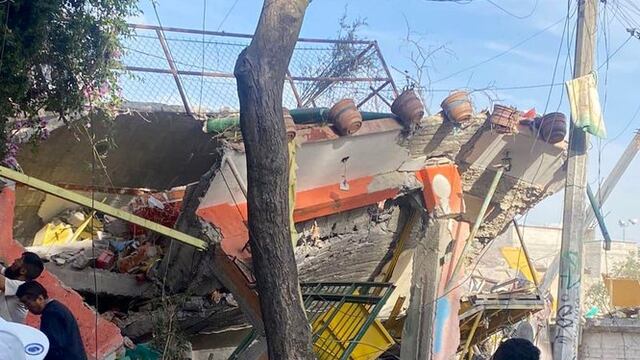 Colapsa casa en Tlalpan tras explosión por acumulación de gas