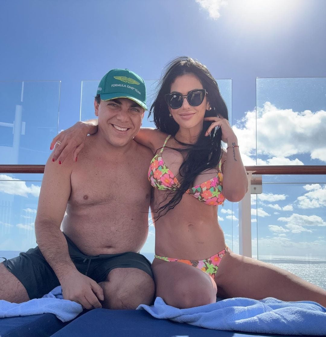 Mariela Sánchez de "luna de miel" con Cristian Castro