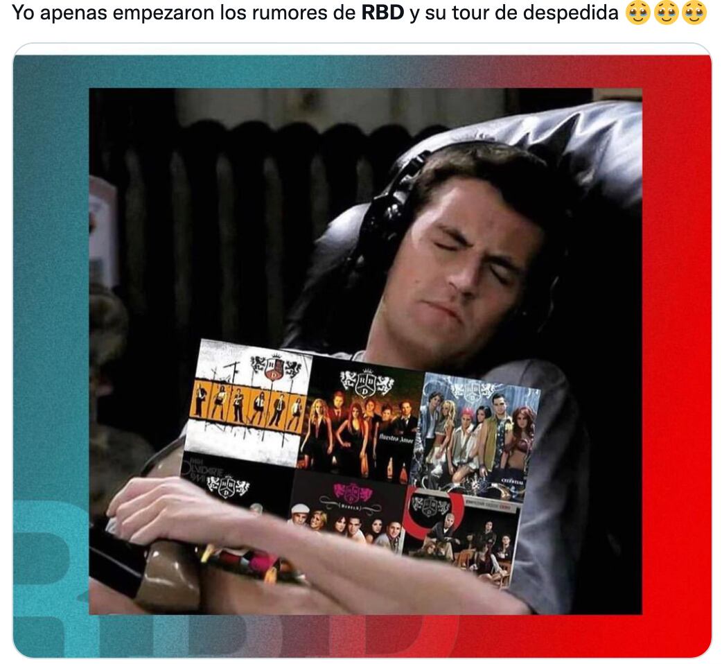 Los memes de la gira de RBD 2023 inundan las redes