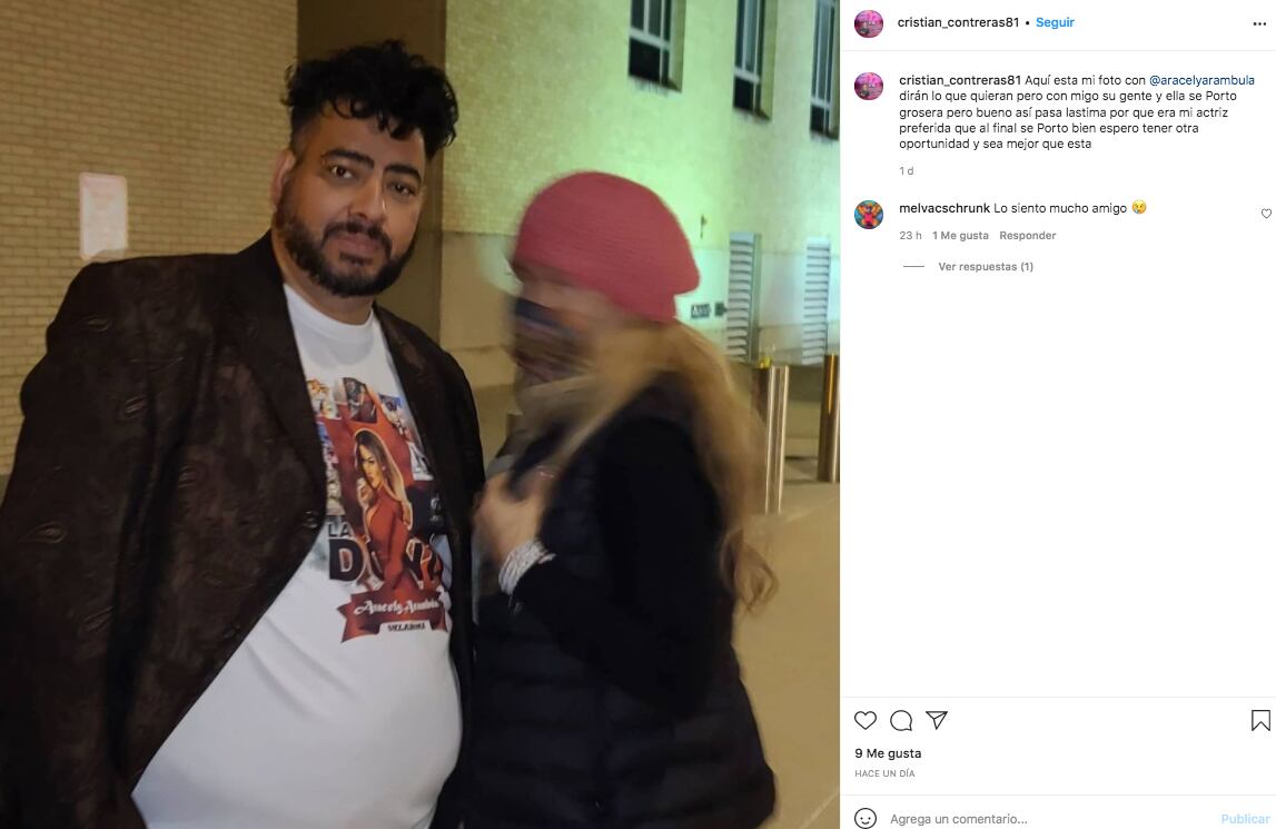 Aracely Arámbula decepciona a fan