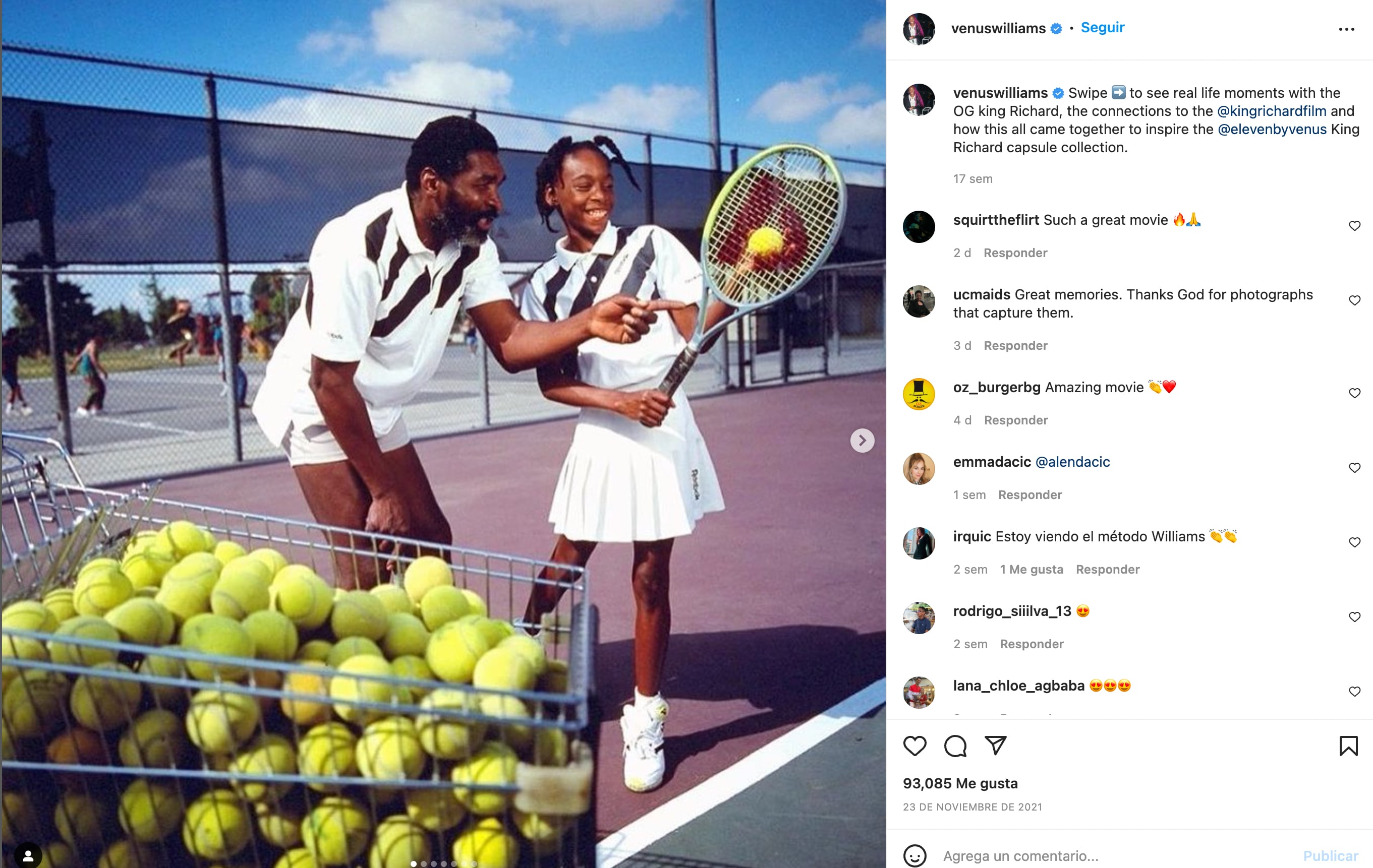 Richard y Venus Williams