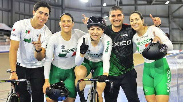 Equipo de ciclismo femenil mexicano en Paris 2024