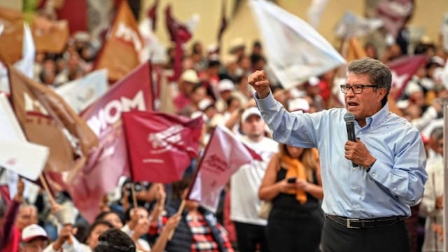 Ricardo Monreal Ávila, aspirante a la coordinación nacional de los comités de defensa de la cuarta transformación de Morena, realizo este domingo una asamblea informativa en el municipio de Tenancingo de Degollado
