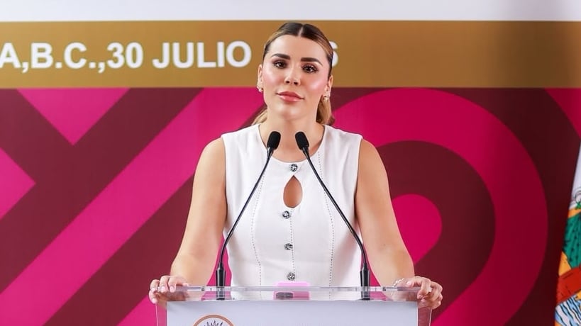 Marina del Pilar Ávila destaca aseguramiento de más de 8 mil armas en Baja California