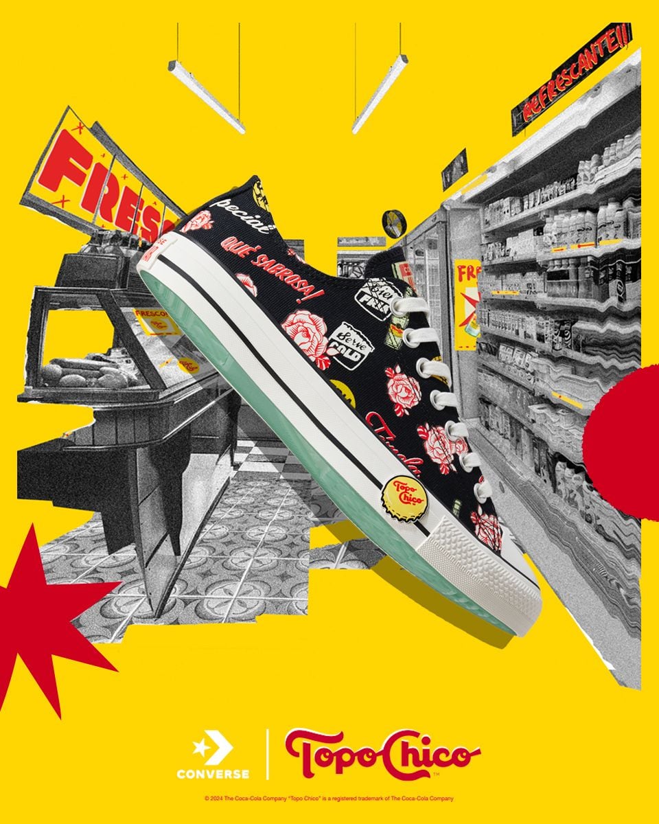 Tenis Converse x TOPO CHICO Chuck Taylor Multicolor en Choclo de Lona Unisex