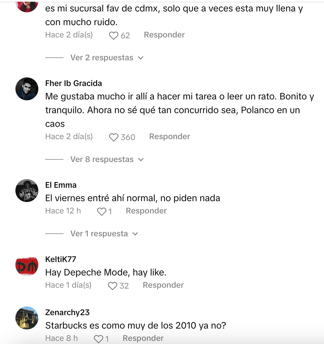 Debate sobre el Starbucks Masaryk Spencer