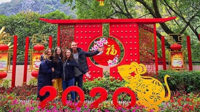 Andrea Legarreta podría haberse contagiado de Coronavirus durante sus vacaciones en China