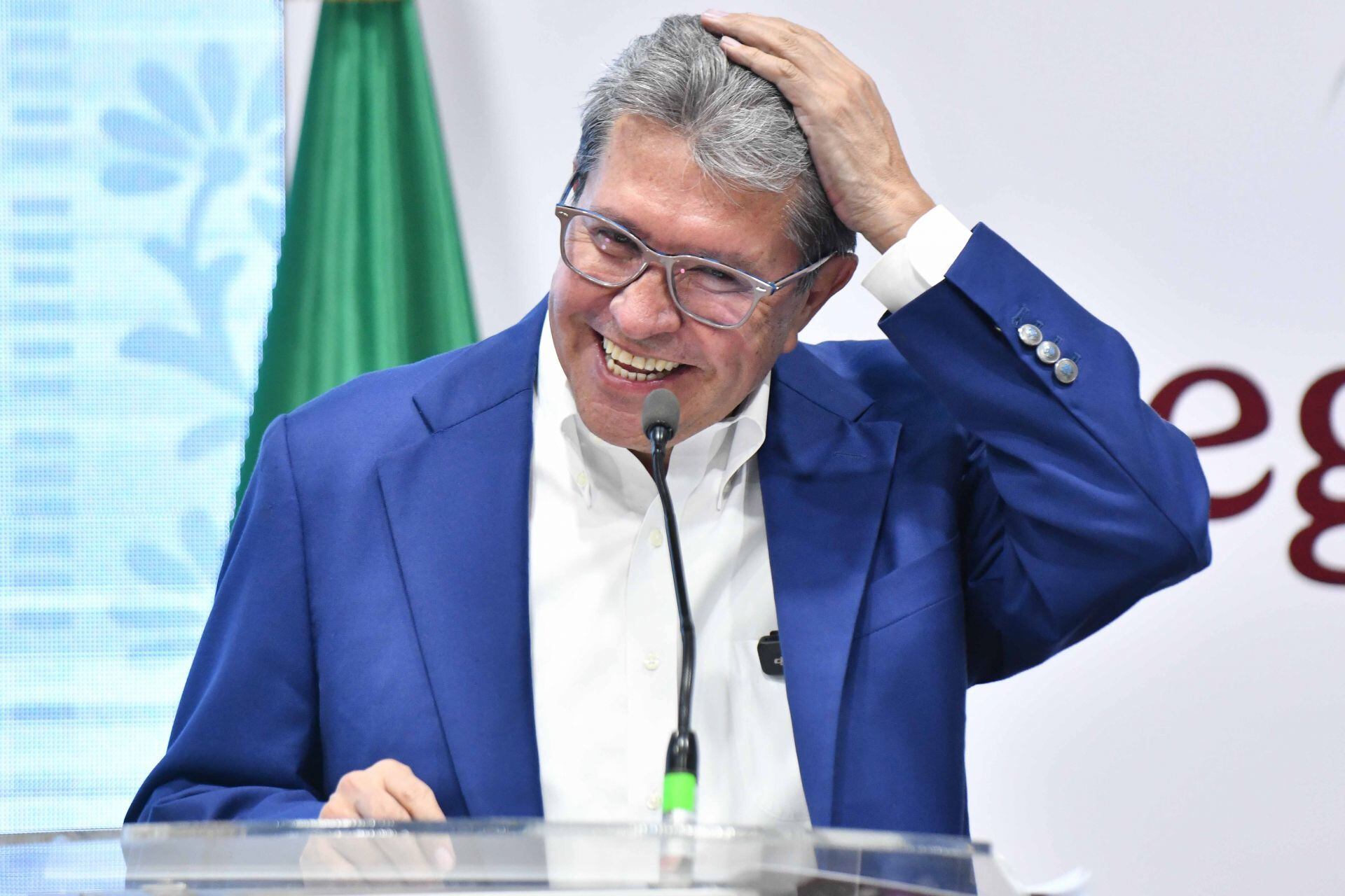 Ricardo Monreal, diputado y coordinador del grupo parlamentario de Morena en la Cámara de Diputados