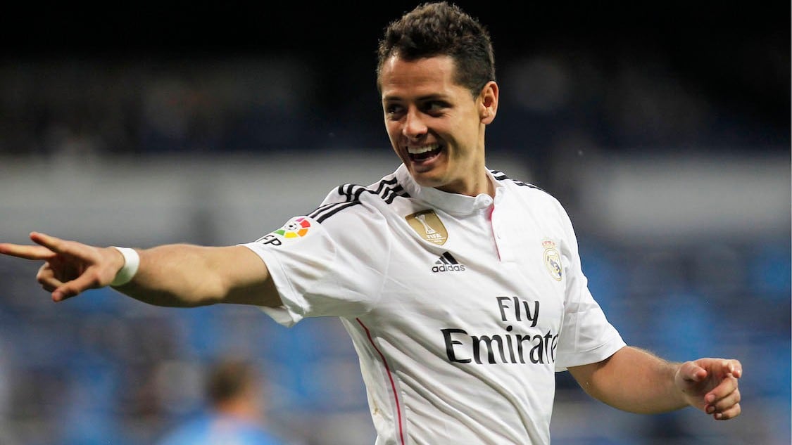 ‘Chicharito’ Hernández en su etapa como merengue.