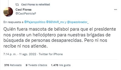 Tuit de Ceci Flores