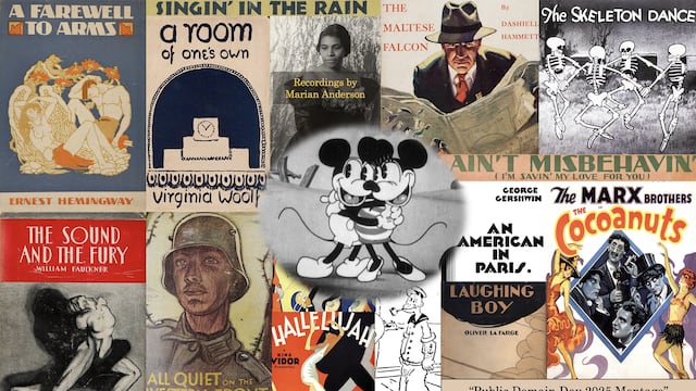 ¿Qué obras pasarán al dominio público en 2025? Prepárate para ver versiones alternativas de todo esto