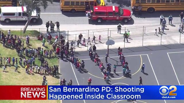 Tiroteo en primaria de San Bernardino. Tres muertos.