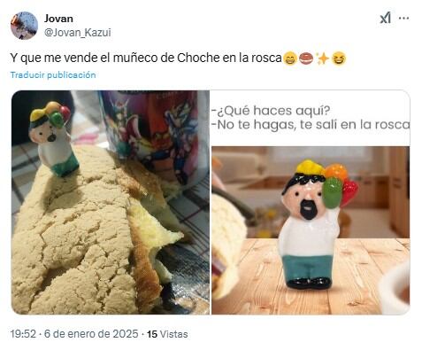 Memes del muñeco de la Rosca de Reyes
