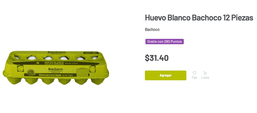 Comparación de precios Chedraui - Soriana