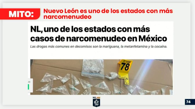 Sección de 'Quién es quién en las mentiras' pero de Samuel García/captura de video