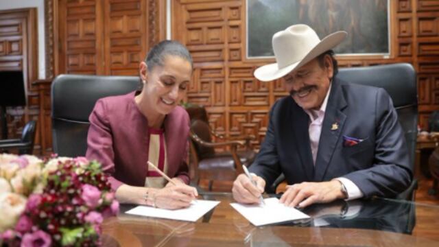 Claudia Sheinbaum y Armando Guadiana