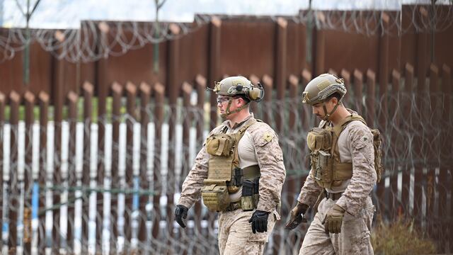 Pentágono envía más soldados a la frontera.