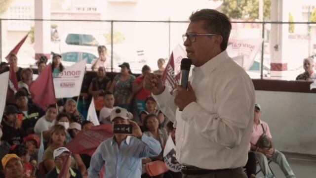 Ricardo Monreal en recorridos
