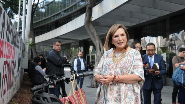 La senadora panista, Xóchitl Gálvez, acudió a la Fiscalía General de la República (FGR) para pedir el acceso a las carpetas de investigación qué existen en su contra