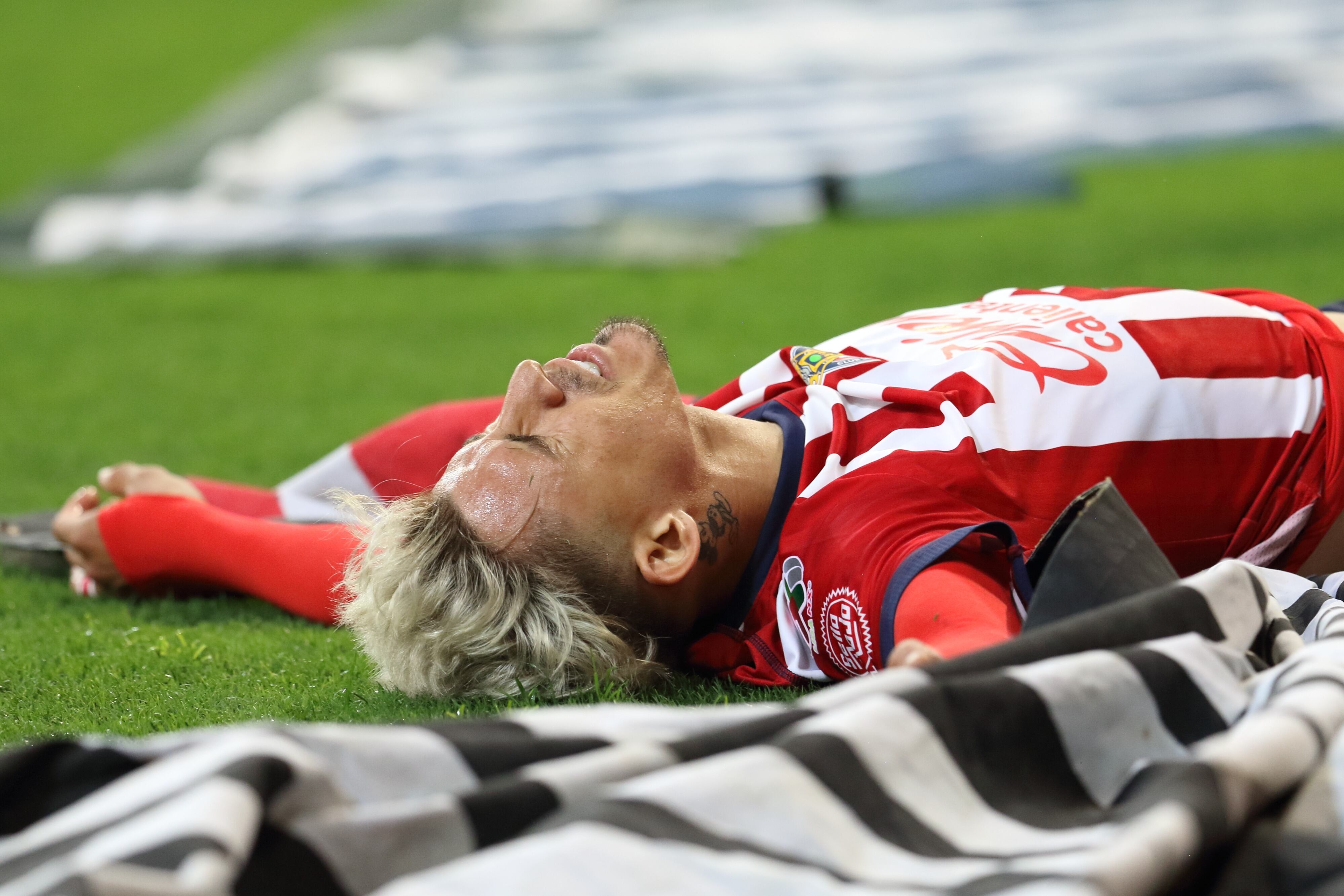 Cristian Calderon con Chivas