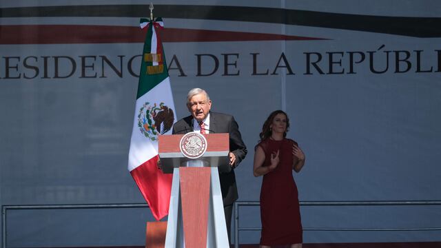 Primer informe de Andrés Manuel López Obrador.