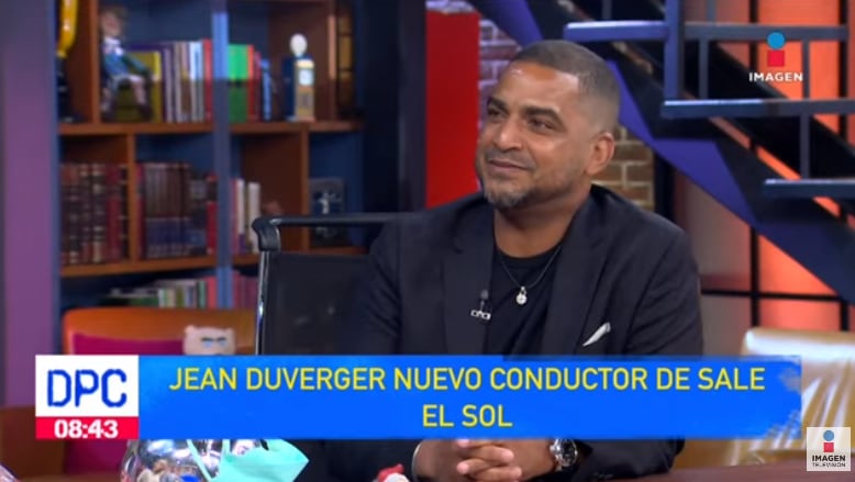 Jean Duverger se anuncia como conductor de Sale el Sol.