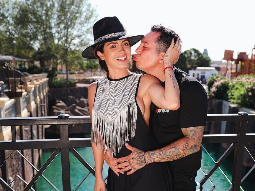 Kimberly Flores y Edwin Luna.