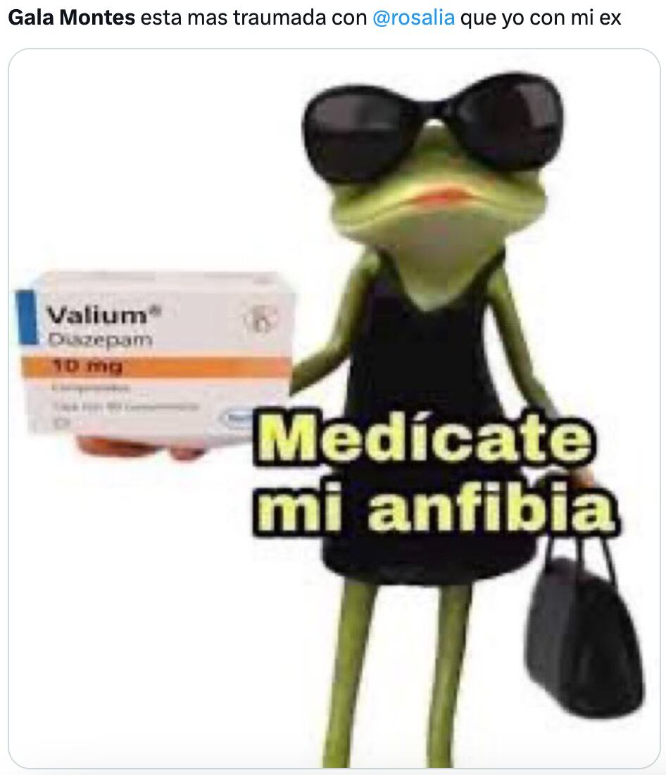Gala Montes inspira memes por su "castigo" a Rosalía