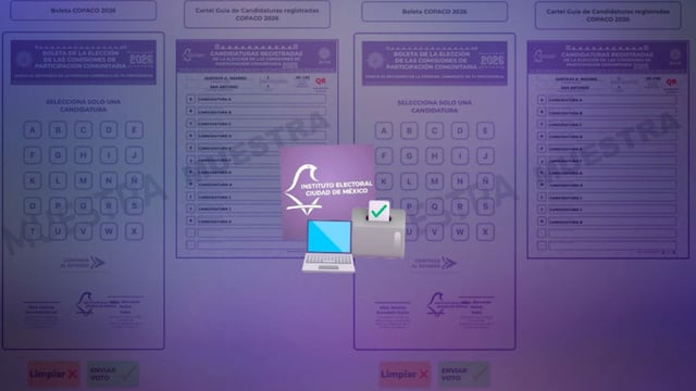 IECM presenta simulador para la jornada del domingo 3 de mayo