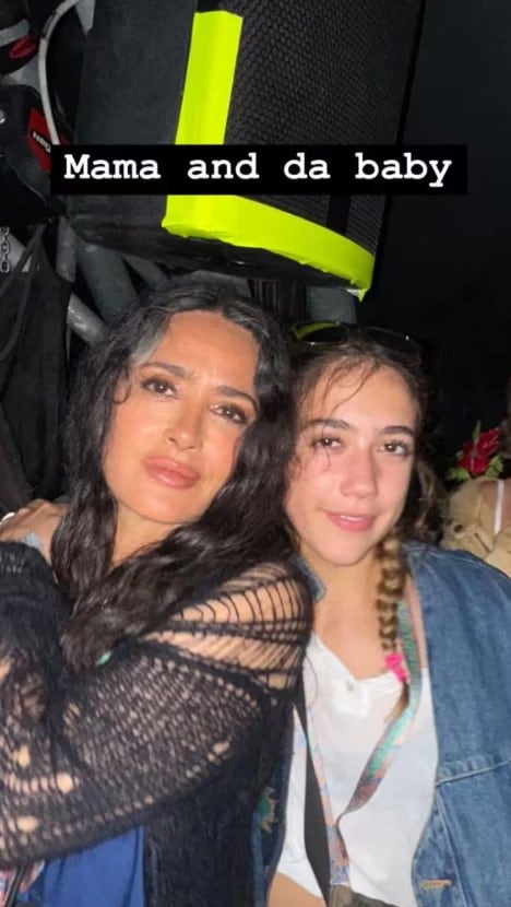 Salma Hayek y su hija Valentina Paloma