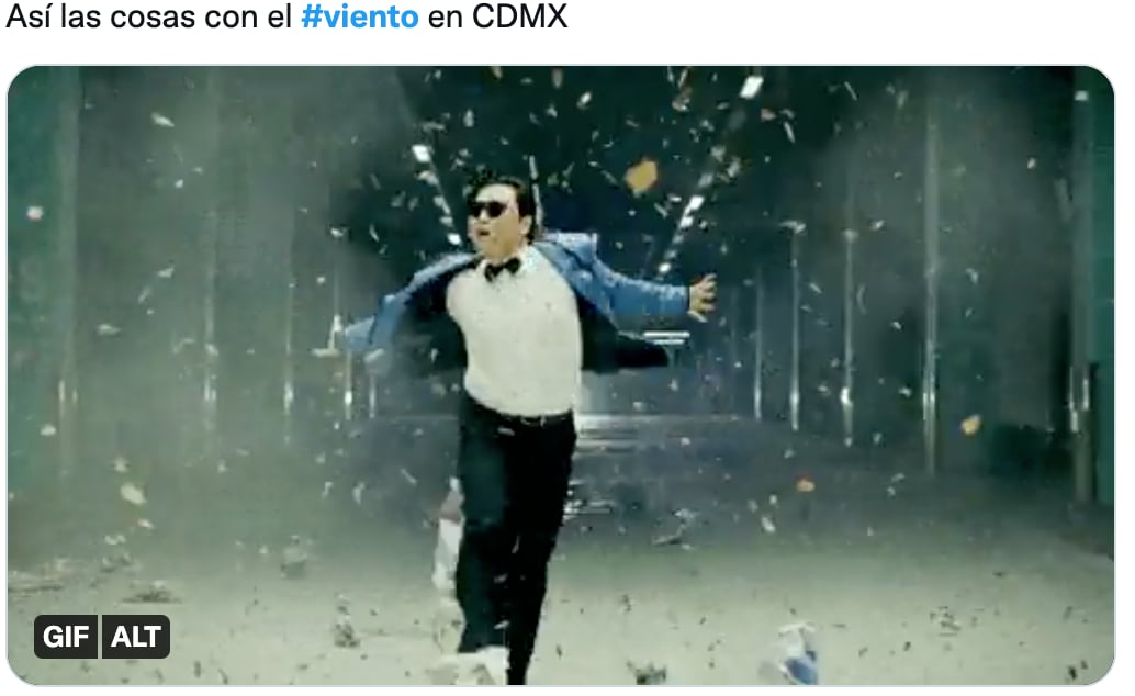 memes sobre el viento en CDMX el 22 de mayo 2022