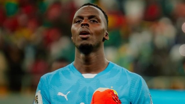 Édouard Mendy, portero de Senegal