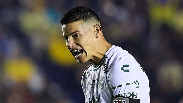 James Rodríguez, jugador de Club León.